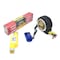 Big Horn Carpenter Tools Kit - 25ft Tape Measure, Carpenter Pencil, Sharpener, Pencil/Crayon Holder 19925 - alternate 1